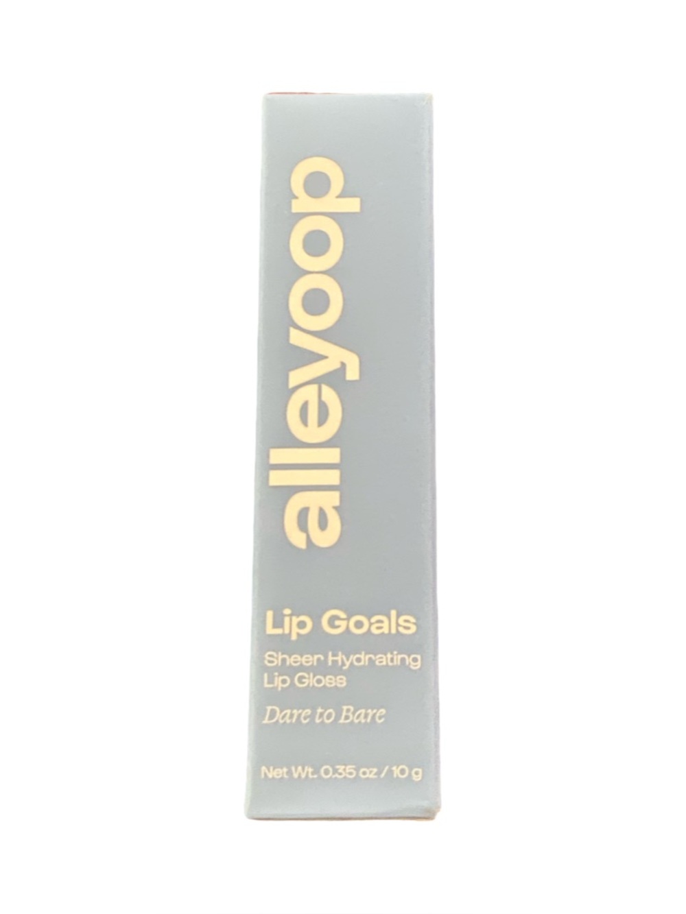 Alleyoop Lip Goals Sheer Hydrating Lip Gloss in Dare to Bare 0.35 oz/10g